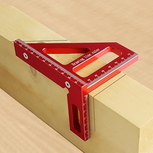 3D Multi-Angle Measuring Ruler,45/90 Degree